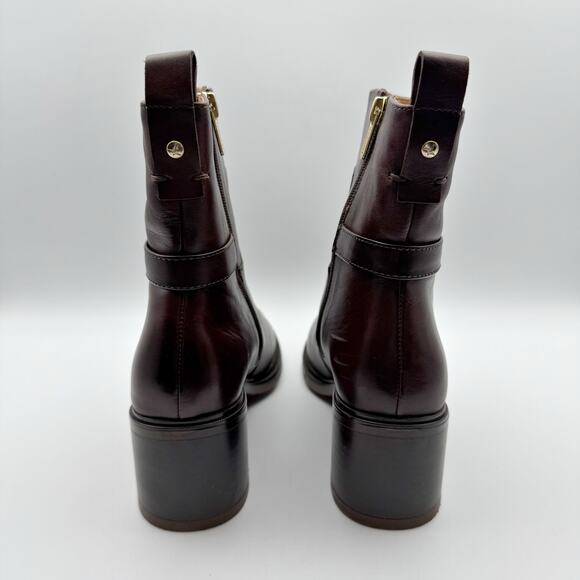 Pikolinos Womens Huesca W8X-8736 Boots EU 38 US 8 Calfskin Leather Brown NIB - Picture 9 of 12